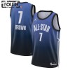 Maillot Enfant All-Star 2023 Team 1 Jaylen Brown 7 Nike Bleu Swingman